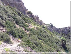 Stierne på Kreta venter forude. Her E4 sporet fra Paleochora til Lissos