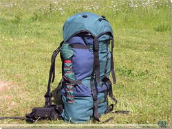 Min rygsæk klar til 4 døgn i naturen. Ca 16 kg. Er det nu også nødvendigt?