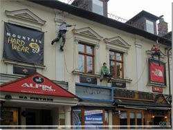 Masser af butikker i Zakopane med frilufts- og vandreudstyr