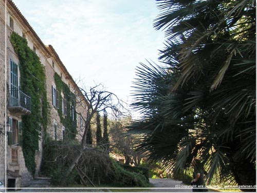 Mallorca. Den tidligere landbrugsejendom, en finca, der nu huser bl.a. et lille cafeteria